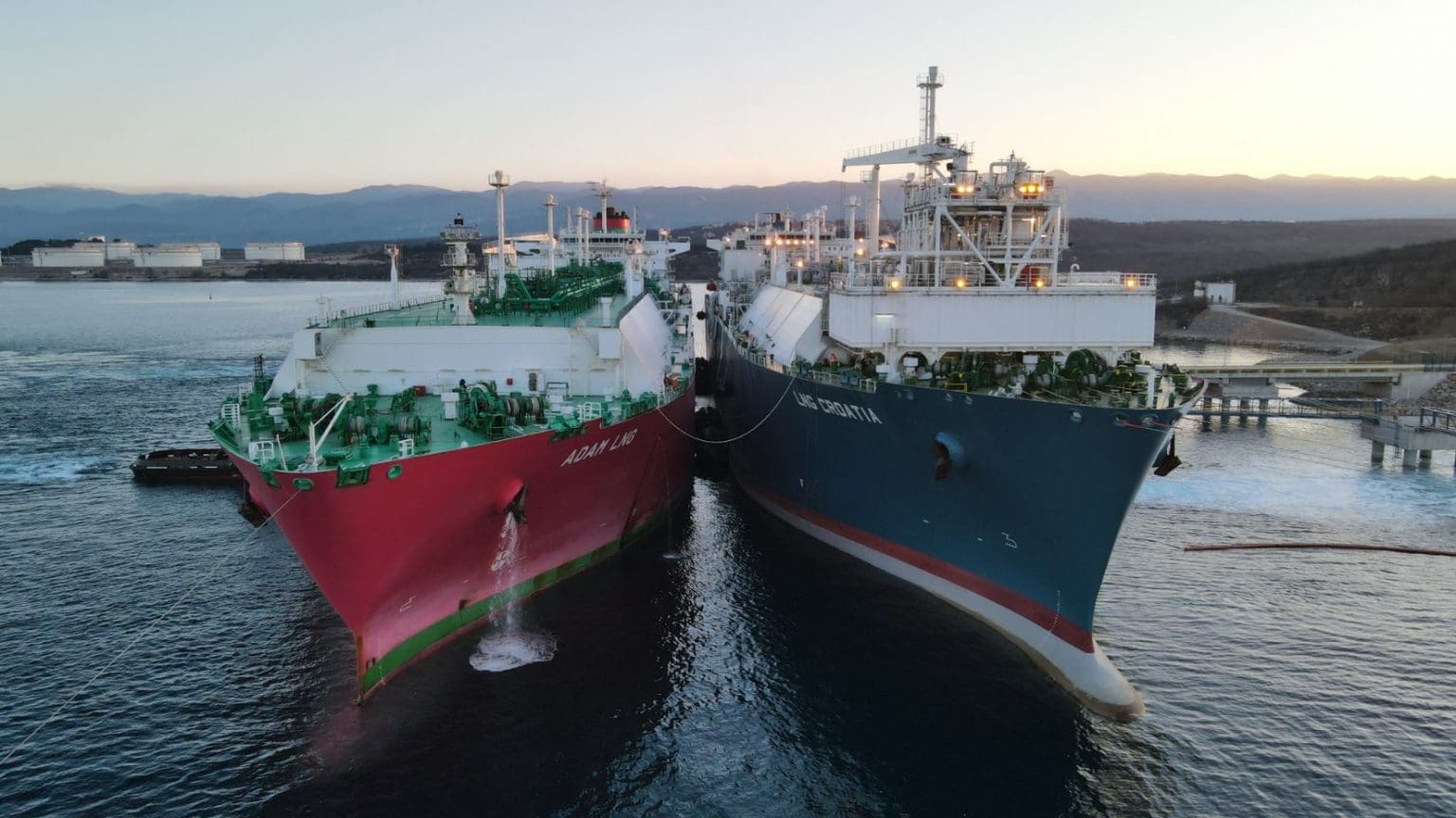 Croatia Receives Second Lng Cargo Lng Prime