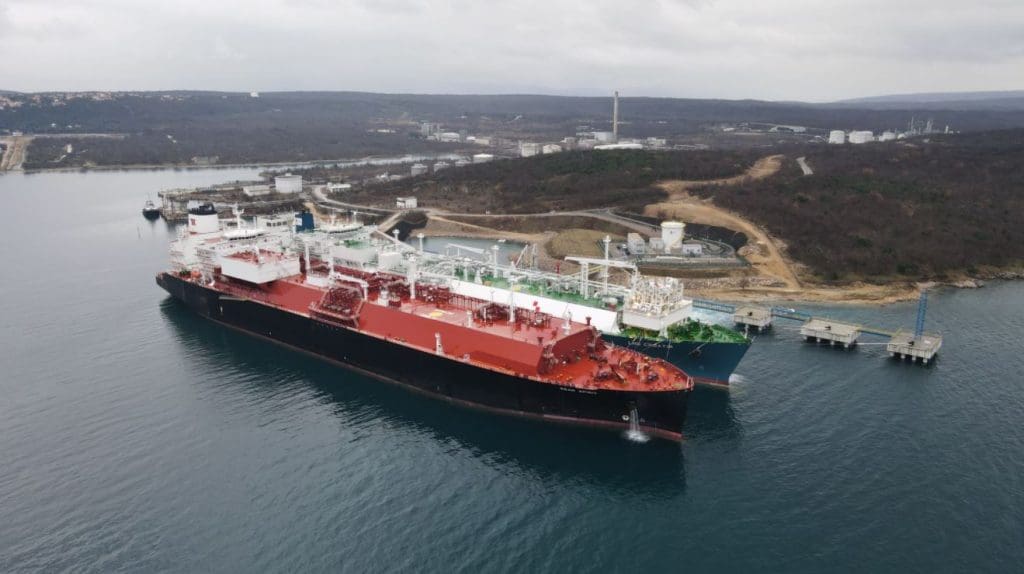 Another Us Lng Cargo Lands At Croatian Fsru Lng Prime