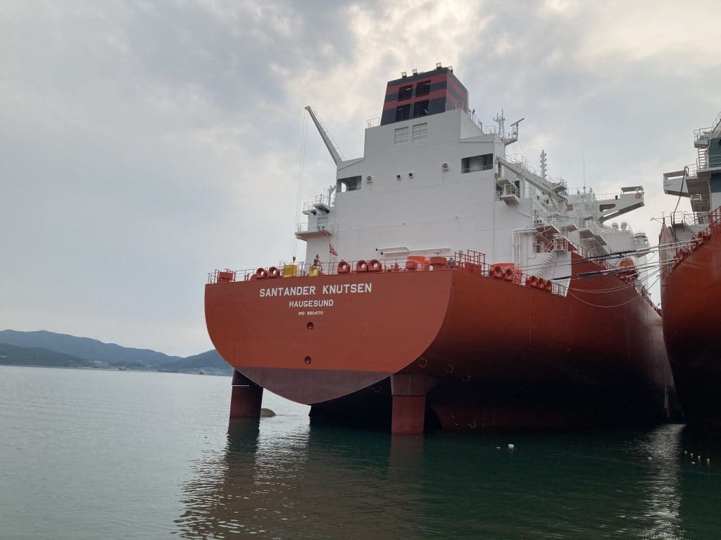 Knutsen Takes Delivery Of Shell Chartered LNG Carrier In South Korea