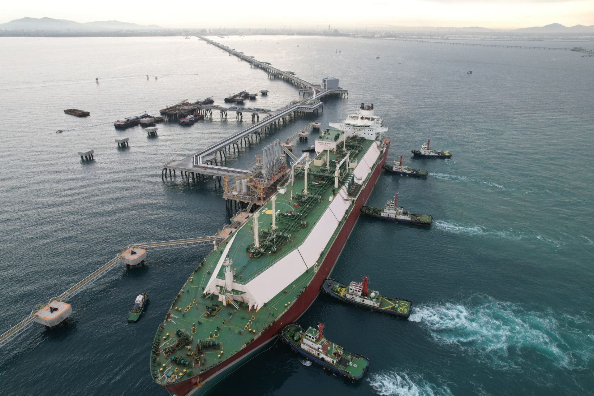 Saipem And Ctci Wrap Up Work On Ptts Nong Fab Lng Terminal In Thailand