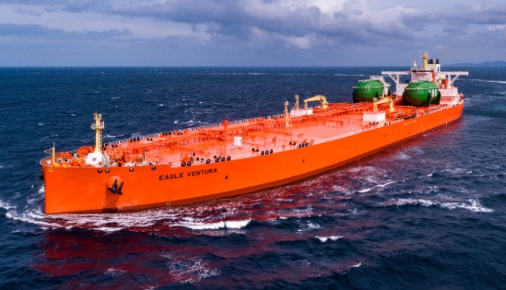 Shell Welcomes Aets Lng Fueled Vlcc To Its Chartered Fleet Lng Prime