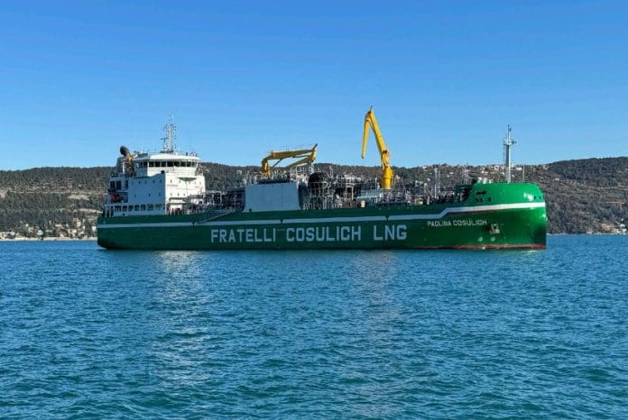 Fratelli Cosulich Takes Delivery Of Second Lng Bunkering Ship In China