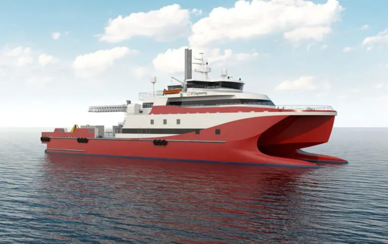 ST Engineering develops LNG-powered catamaran design