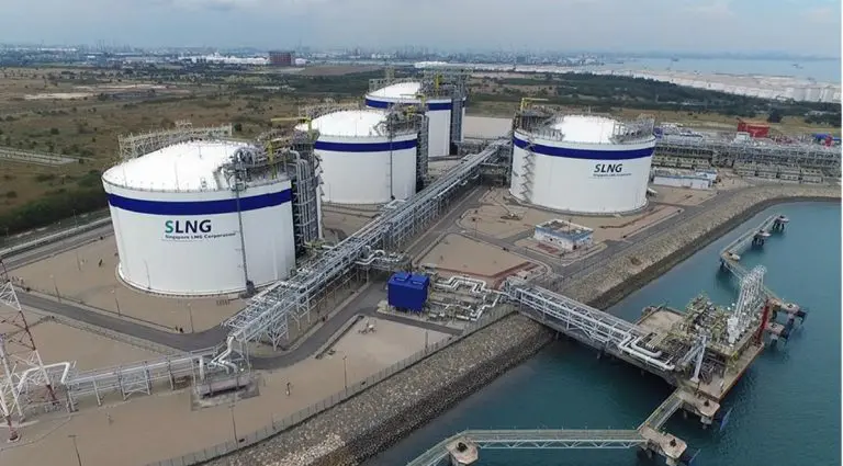 Singapore LNG terminal