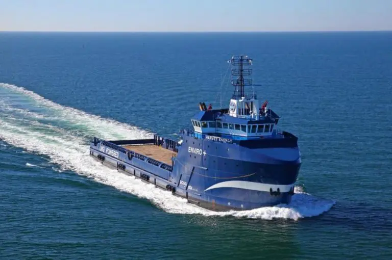 Harvey Gulf adding battery power to all LNG PSVs