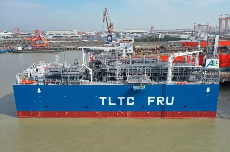 Tema LNG FRU heading towards Ghana