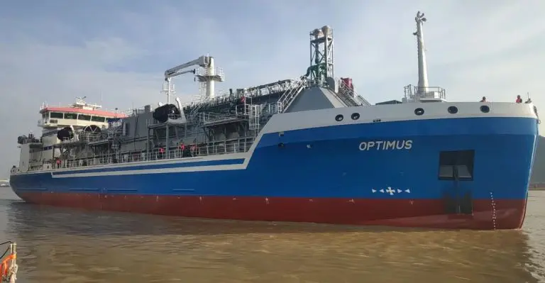 Elenger takes delivery of LNG bunkering newbuild