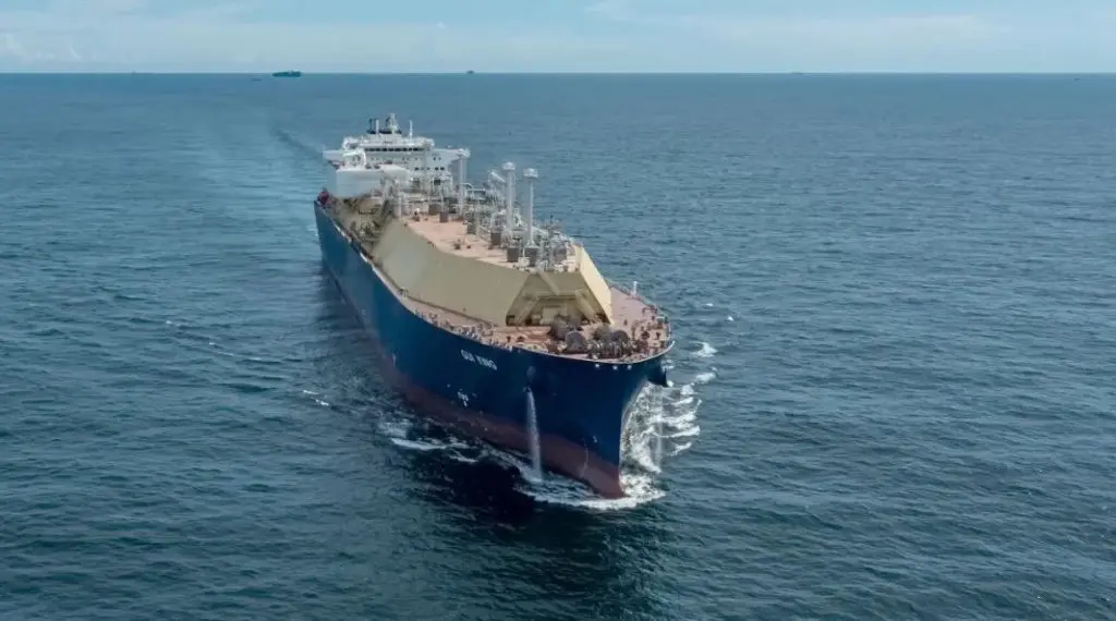 Hudong completes second LNG carrier for CSSC Shipping