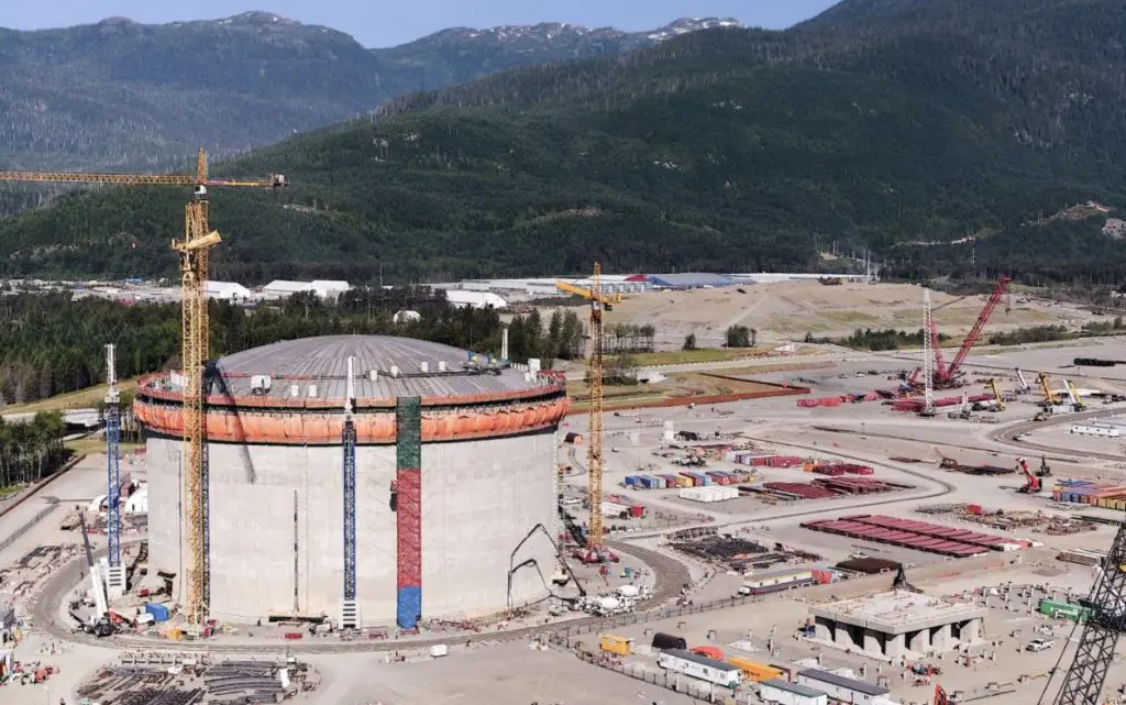 Shell's LNG Canada in new construction milestone