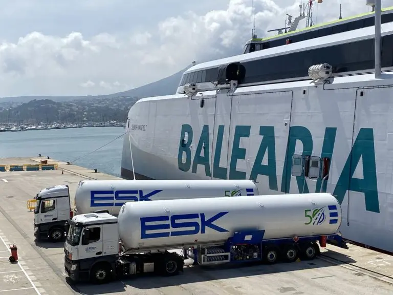 Spain's ESK in milestone LNG bunkering op