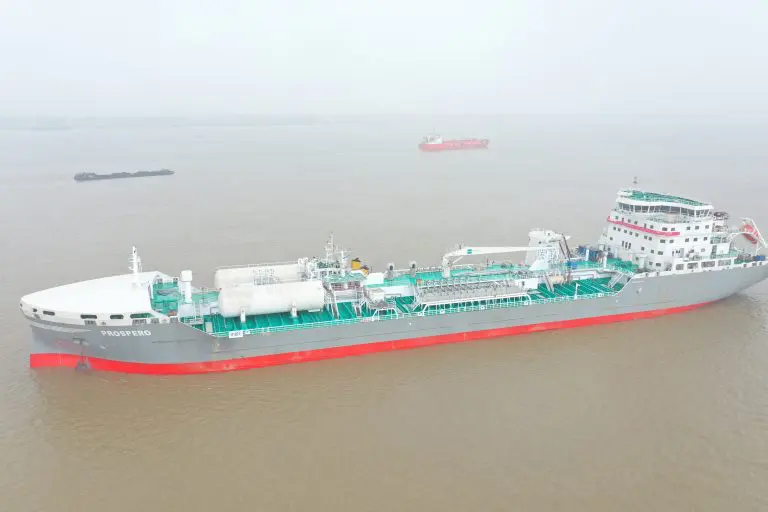 Donsotank welcomes LNG-powered Prospero in its fleet