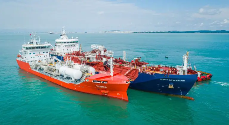 DNV orders for LNG-powered ships surged in 2021