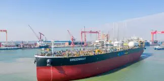 GSI launches first LNG-powered Suezmax tanker for EPS