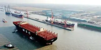 MSC to start using its first LNG-powered containership