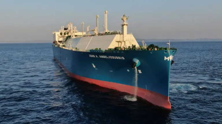 Greece's Maran Gas welcomes LNG carrier John A. Angelicoussis to its fleet