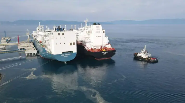 Croatian FSRU gets LNG cargo from Egypt