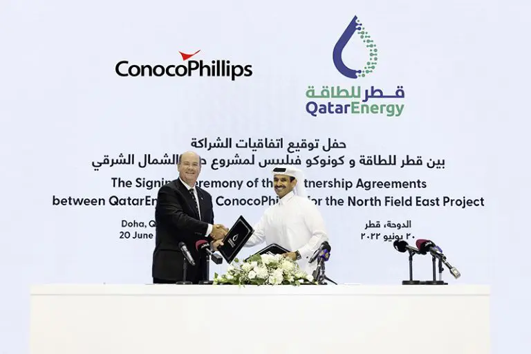 ConocoPhillips takes stake in QatarEnergy's huge LNG project