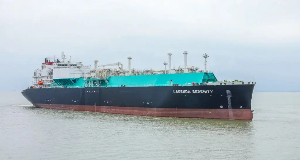 K Line takes delivery of second Petronas-chartered LNG carrier