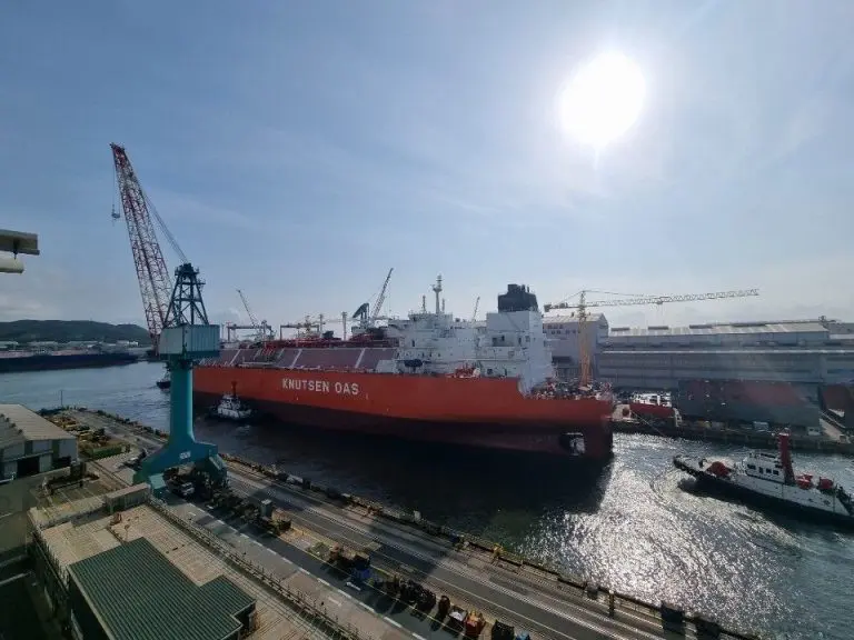 Knutsen first PGNiG-chartered LNG carrier launched in South Korea