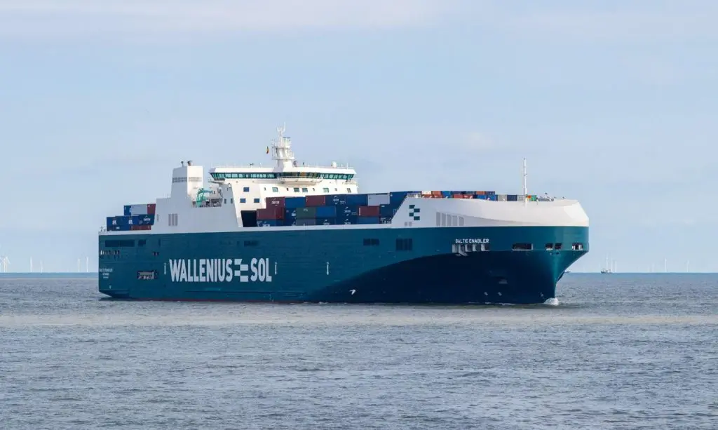 Wallenius SOL christens LNG-powered Botnia Enabler in Sweden