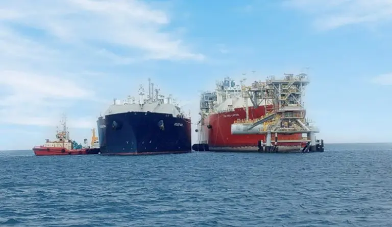 Indonesia’s Lampung FSRU in 42nd STS LNG op