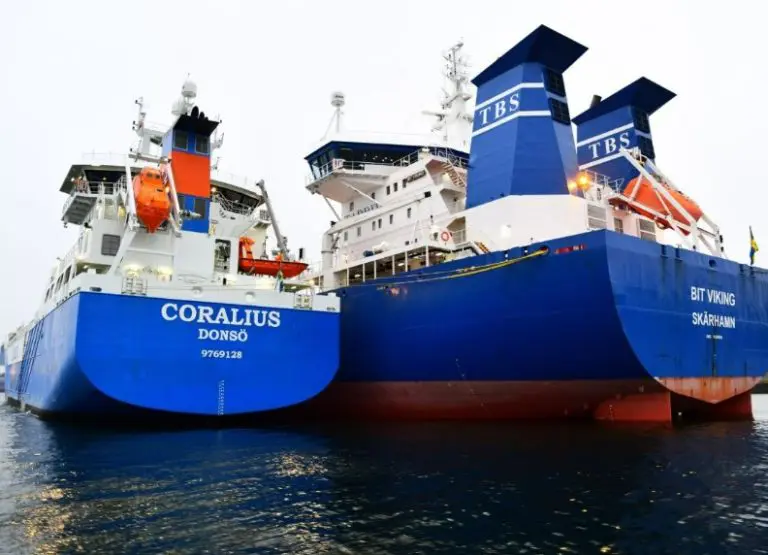 Gasum Coralius completes 500th LNG bunkering op