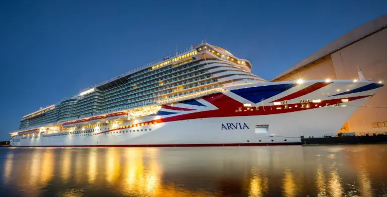 Meyer Werft says LNG-powered Arvia to leave Papenburg on Saturday