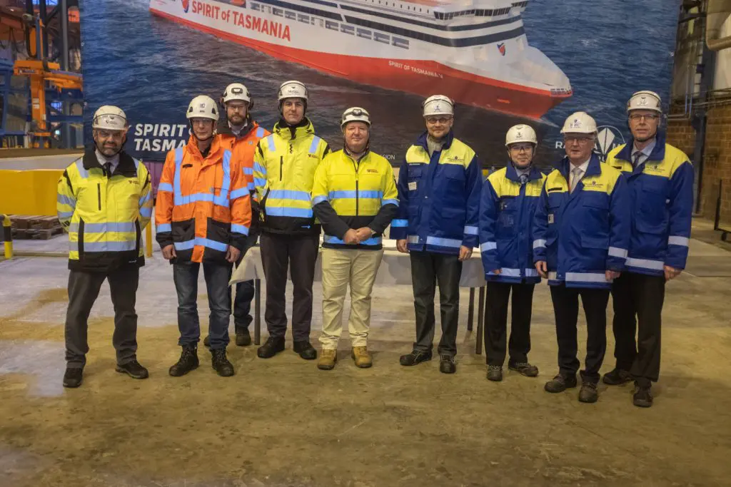 Rauma kicks off work on second Tasmanian LNG-fueled ferry