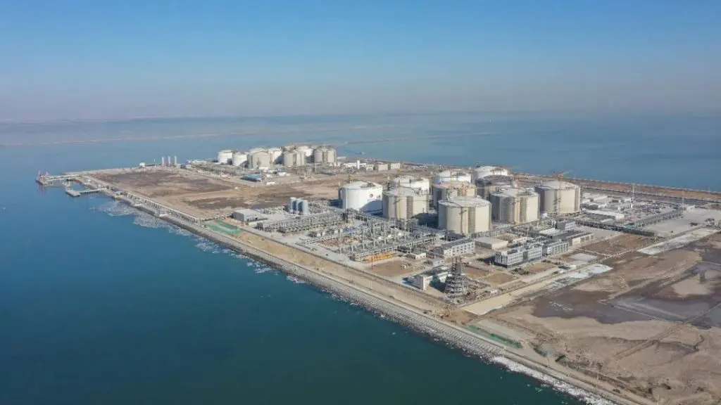 China’s Beijing Gas says first phase of Tianjin Nangang LNG terminal completed