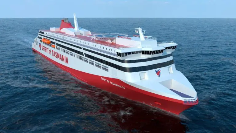 Rauma kicks off work on second Tasmanian LNG-fueled ferry