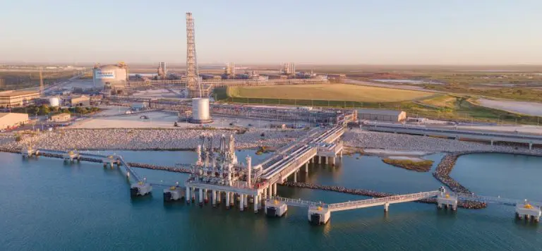 The Corpus Christi LNG terminal (Image: Cheniere)