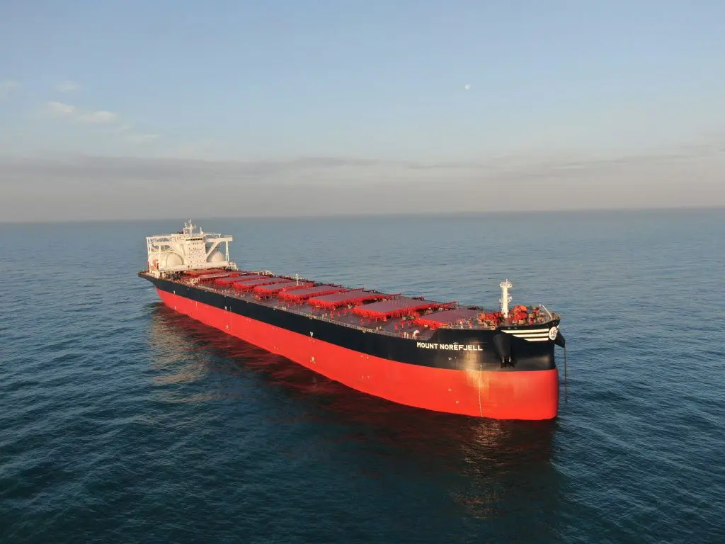 Himalaya Shipping's first LNG-powered bulker nearing delivery