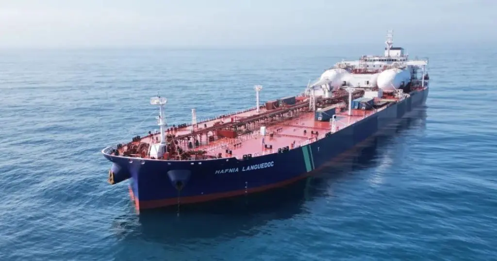 Hafnia, CSSC Shipping name first LNG-powered tanker in China