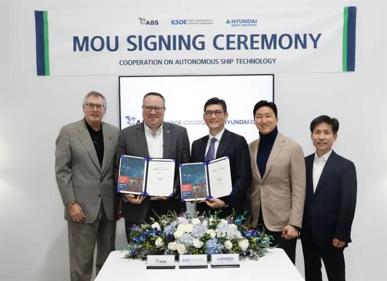 ABS, HD Hyundai ink deal to work on autonomous LNG FGSS