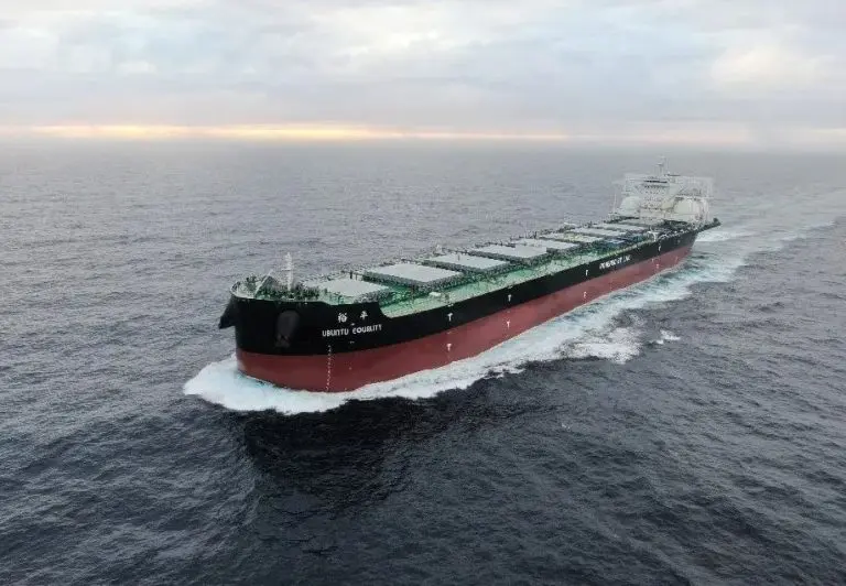 SWS delivers second LNG-powered bulker to U-Ming and Anglo American