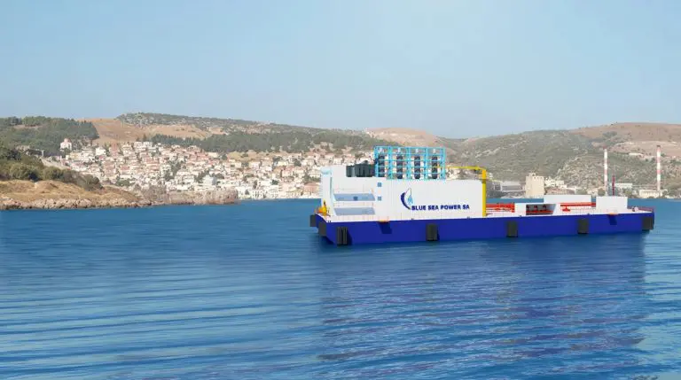 Greece's Blue Sea Power expects to launch LNG-to-power barges by 2025