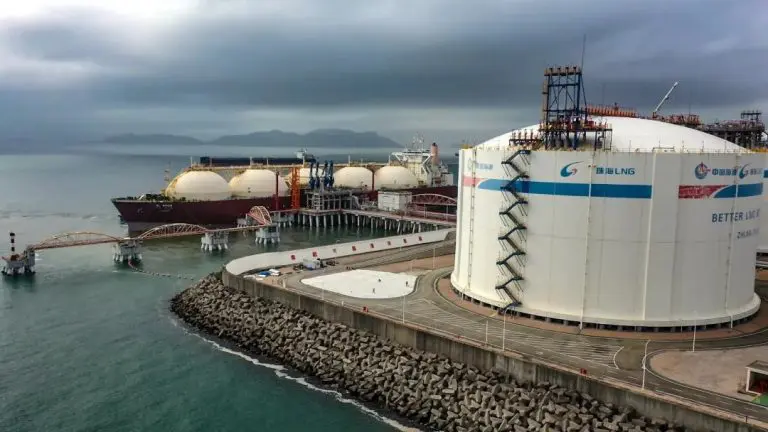 CNOOC's Zhuhai LNG terminal gets 300th cargo