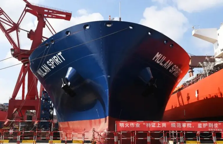 Jiangnan launches Jovo’s LNG carrier