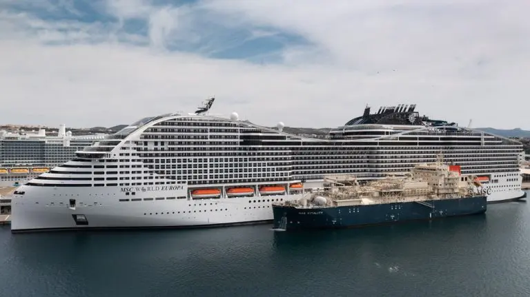 TotalEnergies, MSC Cruises wrap up first LNG bunkering op in Marseille