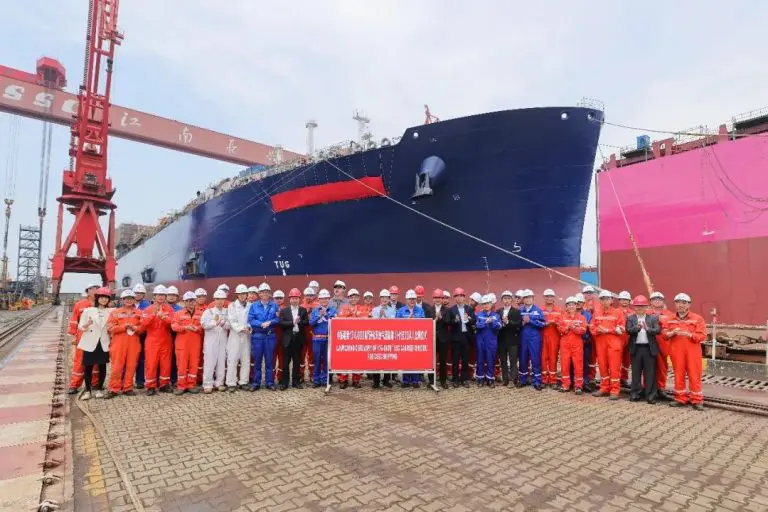 Hudong-Zhonghua launches CSSC Shipping’s fourth LNG carrier