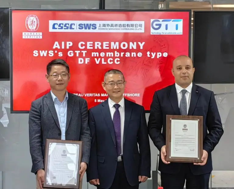 SWS, GTT get BV OK for LNG-powered VLCC