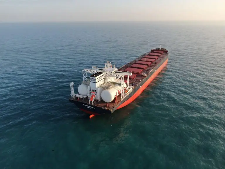 Himalaya's bulkers wrap up first LNG bunkering in Singapore