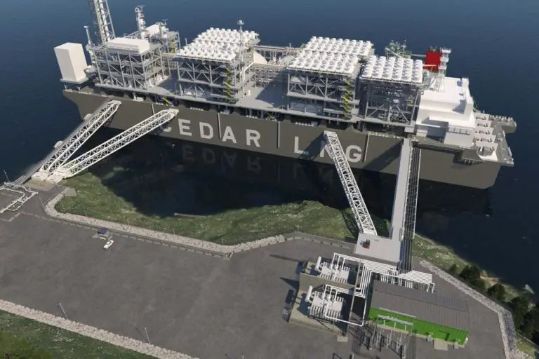 Cedar LNG pens deal with SHI and Black & Veatch to secure shipyard capacity