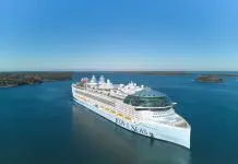 Royal Caribbean takes delivery of LNG-powered giant in Finland