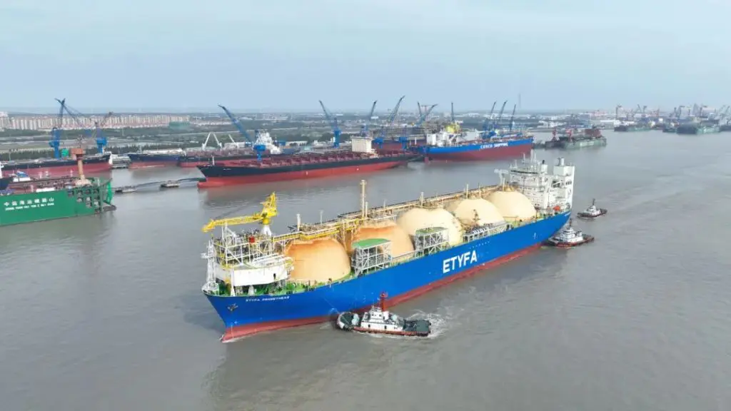 Cosco’s yard completes Cyprus FSRU conversion job