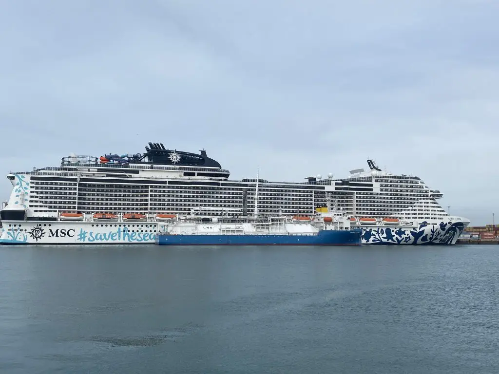 Peninsula, MSC Cruises in first Cadiz LNG bunkering op