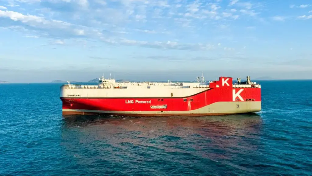 SFL takes delivery of LNG-powered PCTC chartered by K Line