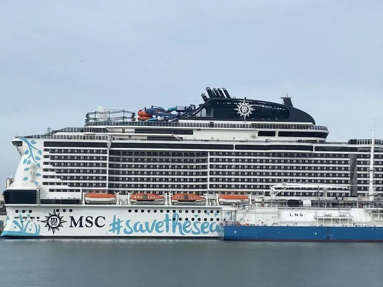 Peninsula, MSC Cruises in first Cadiz LNG bunkering op