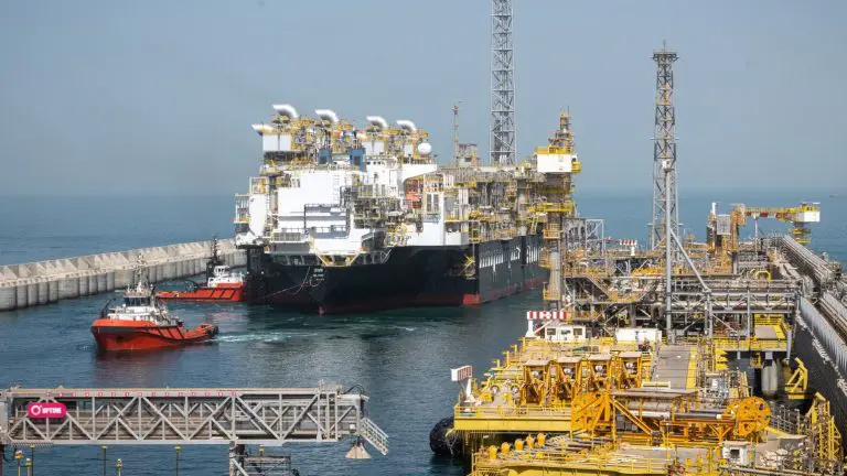 BP says Golar's FLNG arrives at GTA site