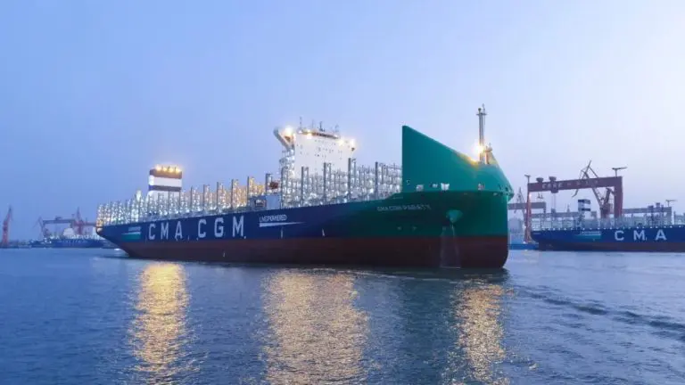 LNG-fueled CMA CGM Paraty wraps up trials in China